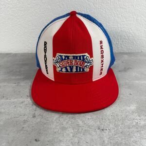 Vintage 1984 Super Bowl XVIII snapback hat oakland raiders vs washington hat